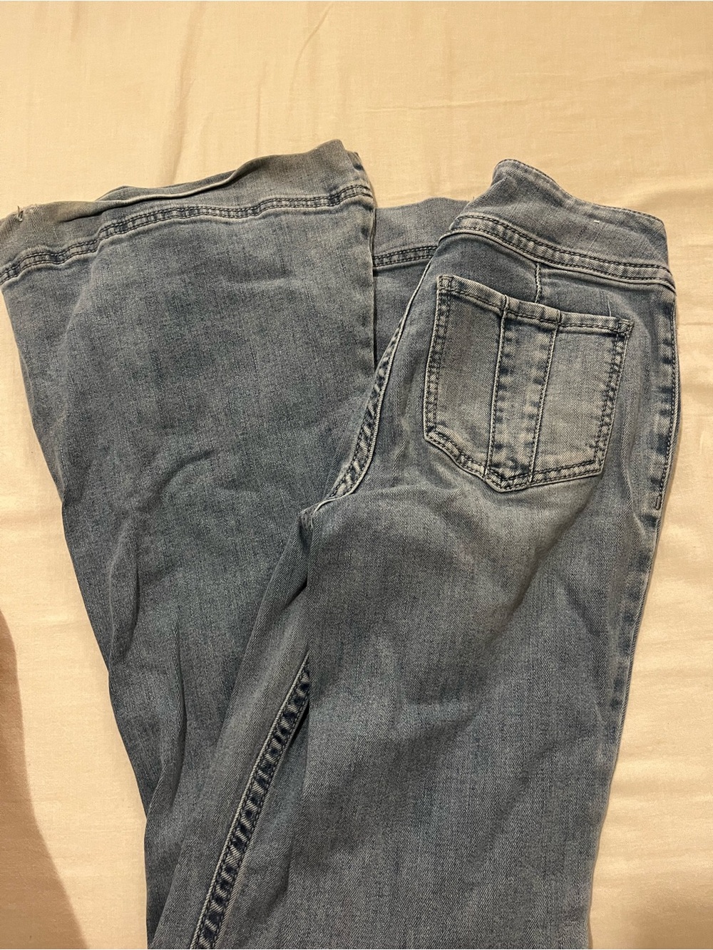 Shyanne Women's Light Blue Bell Bottom Jeans